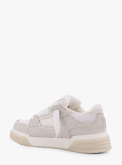 Represent Studio Mesh And Suede Low-Top Sneakers