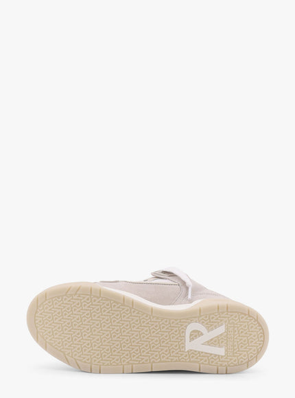 Represent Studio Mesh And Suede Low-Top Sneakers