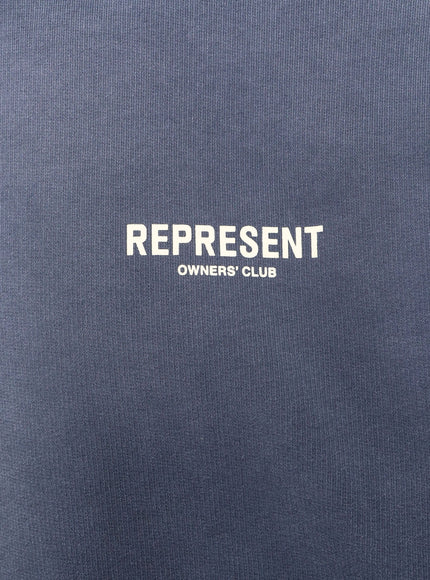 Represent Cotton Sweatshirt With Printed Logo On The Front