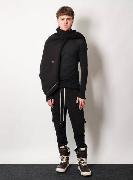 Rick Owens Mastodon Megacargo Organic Cotton Jogging Trouser