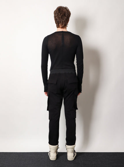 Rick Owens Mastodon Megacargo Organic Cotton Jogging Trouser