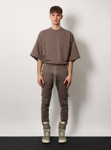 Rick Owens Mastodon Megacargo Organic Cotton Jogging Trouser
