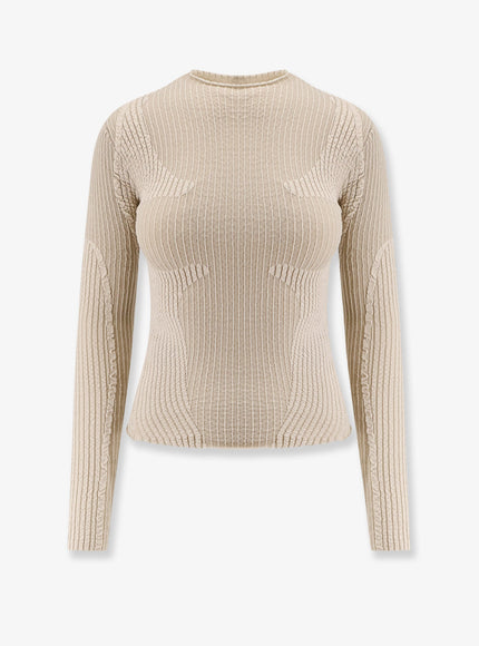 Roa Wavy Stretch Cotton Blend Top S M