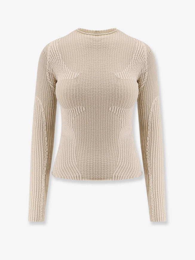 Roa Wavy Stretch Cotton Blend Top S M