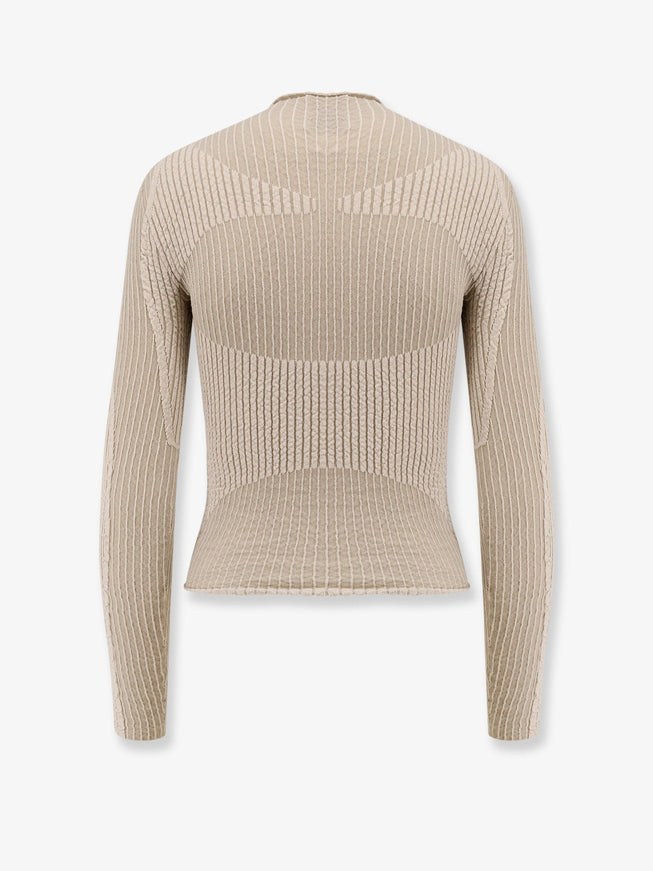 Roa Wavy Stretch Cotton Blend Top