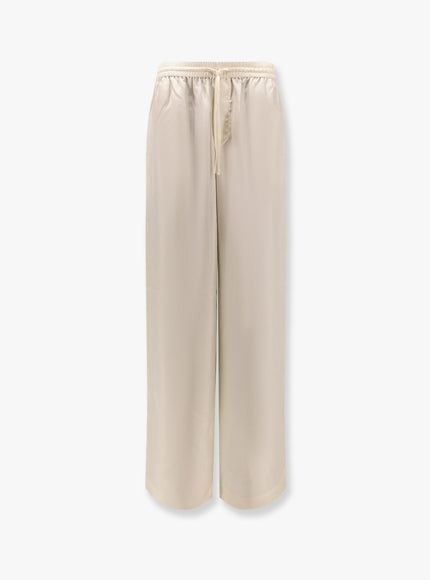 Rohe Jogger Silk Trouser Bianco
