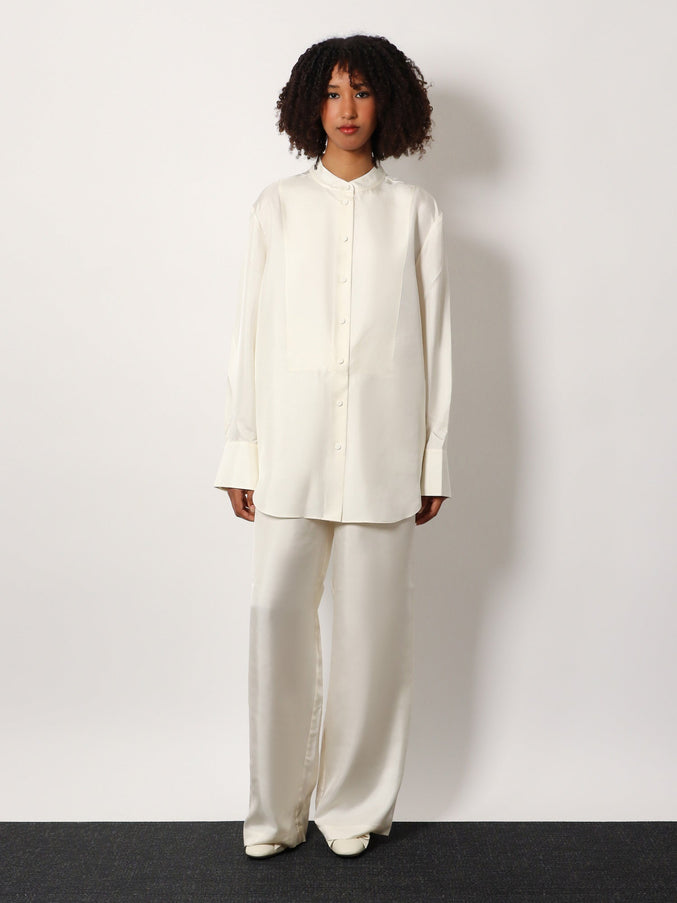 Rohe Tuxedo Silk Shirt