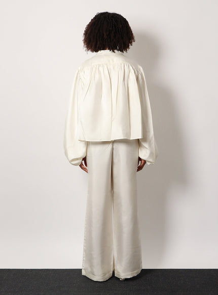 Rohe Crop Silk Shirt