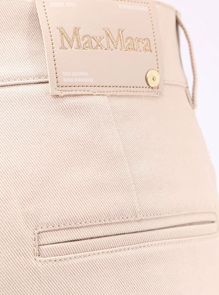 'S Max Mara Marianna Distressed Fabric Trouser