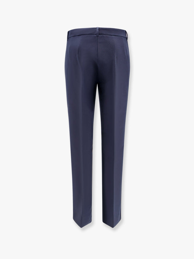 'S Max Mara Fatina Viscose And Cotton Trouser