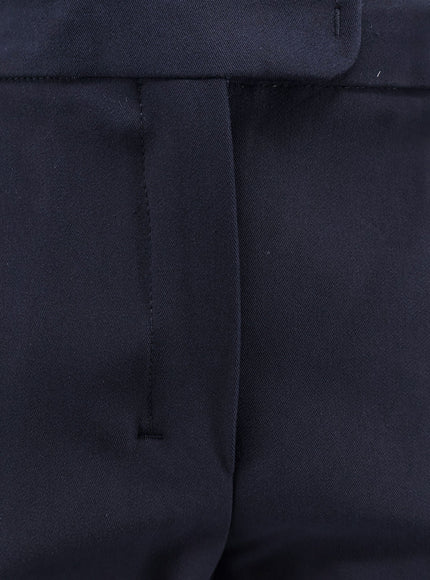 'S Max Mara Fatina Viscose And Cotton Trouser