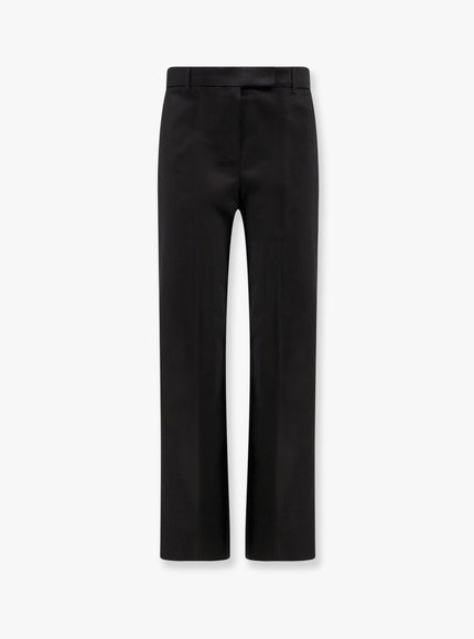 'S Max Mara Felice Stretch Cotton Trouser Nero