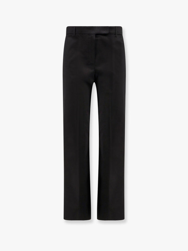 'S Max Mara Felice Stretch Cotton Trouser Nero