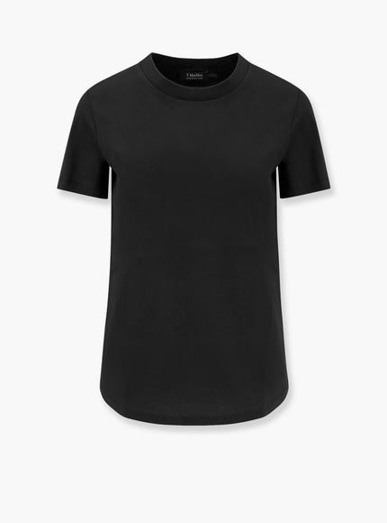 'S Max Mara Reno Cotton T-Shirt Nero