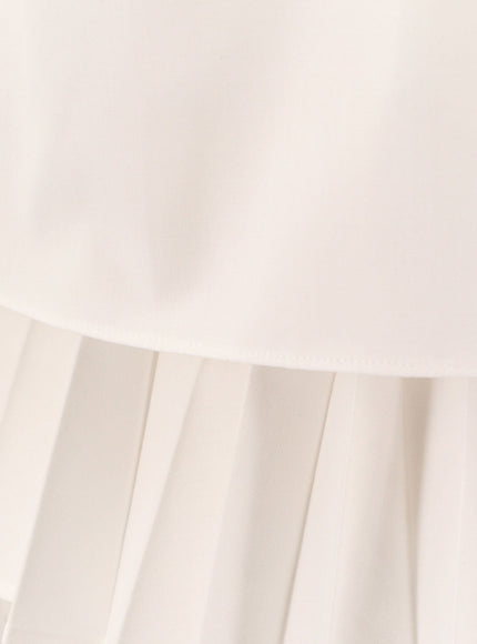 Sacai Cotton Shirt With Pleated Insert On The Back