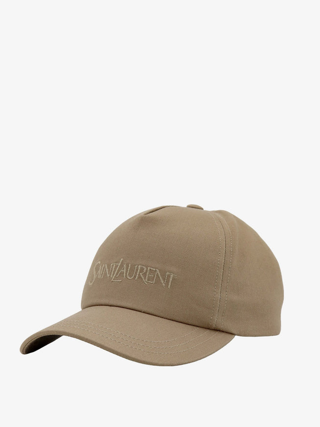 Saint Laurent Cotton And Linen Hat