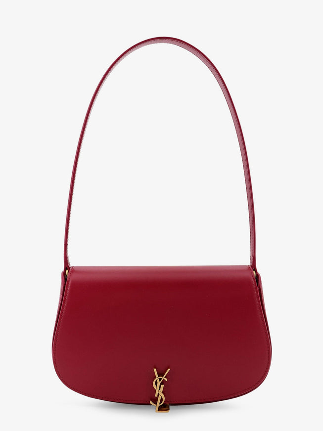 Saint Laurent Voltaire Mini Leather Shoulder Bag Uni Rosso