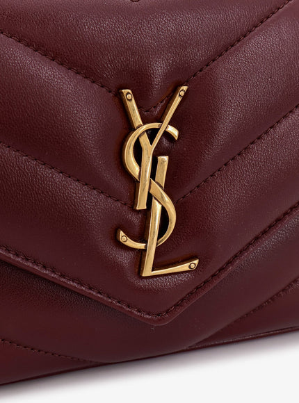 Saint Laurent Loulou Small Leather Shoulder Bag