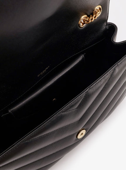 Saint Laurent Loulou Medium Leather Shoulder Bag