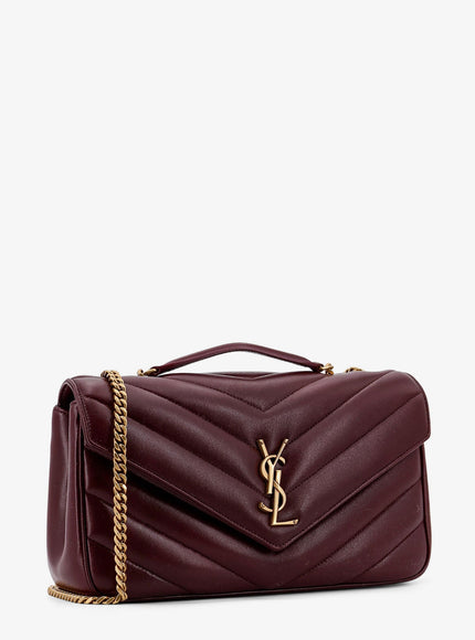 Saint Laurent Loulou Medium Leather Shoulder Bag