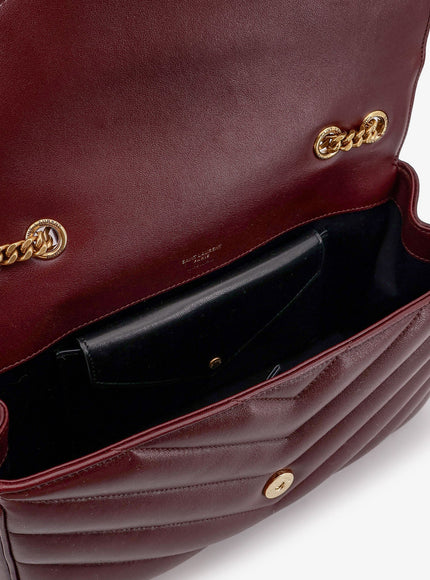 Saint Laurent Loulou Medium Leather Shoulder Bag