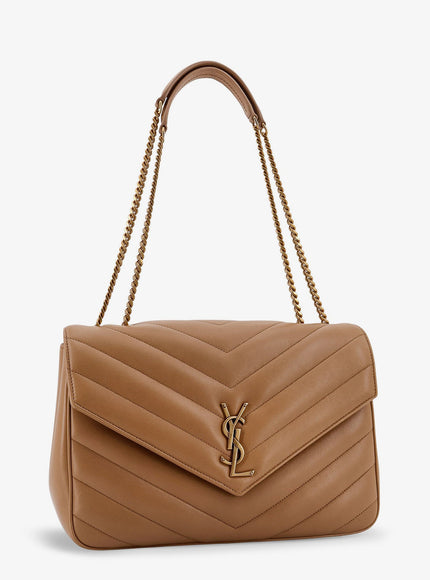 Saint Laurent Loulou Large Matelassé Leather Shoulder Bag