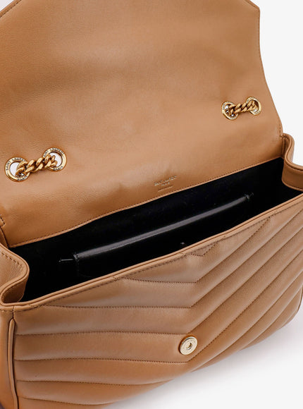 Saint Laurent Loulou Large Matelassé Leather Shoulder Bag