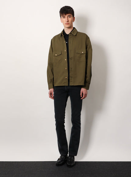 Saint Laurent Oversize Organic Cotton Shirt