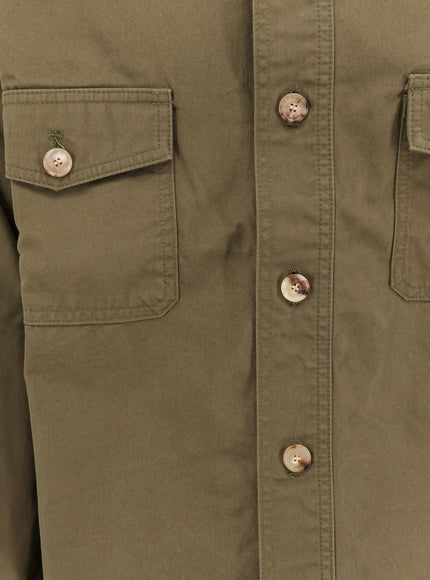 Saint Laurent Oversize Organic Cotton Shirt