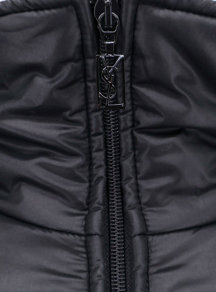Saint Laurent Cassandre Padded And Quilted Nylon Jacket