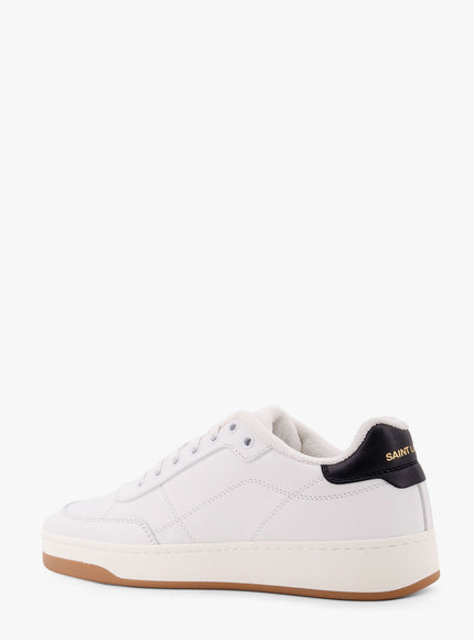 Saint Laurent Sl/61 Leather Sneakers With Logo Print