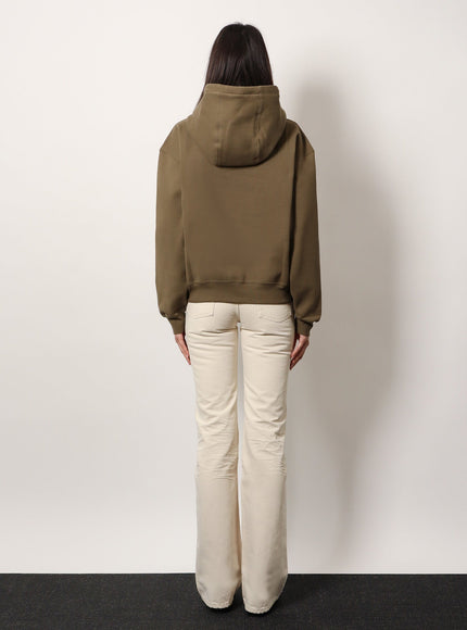 Saint Laurent Cotton Sweatshirt With Logo Embroidery