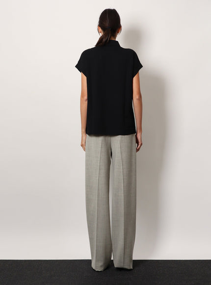 Saint Laurent Cotton Blend Polo Shirt With Logo