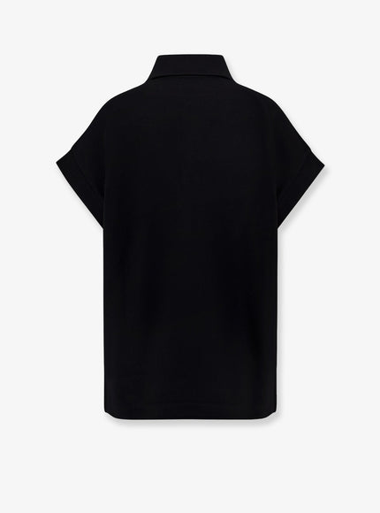Saint Laurent Cotton Blend Polo Shirt With Logo