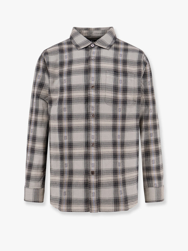 Stussy Cotton Shirt With Plaid Motif