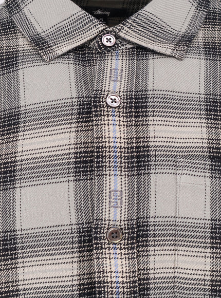 Stussy Cotton Shirt With Plaid Motif