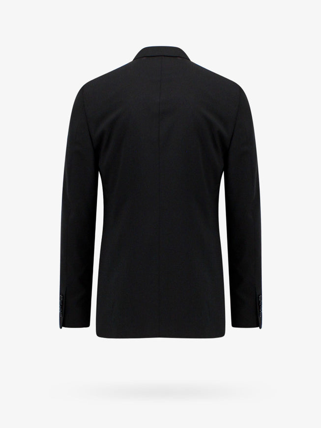 Tagliatore Virgin Wool Suit With Removable Iconic Brooch
