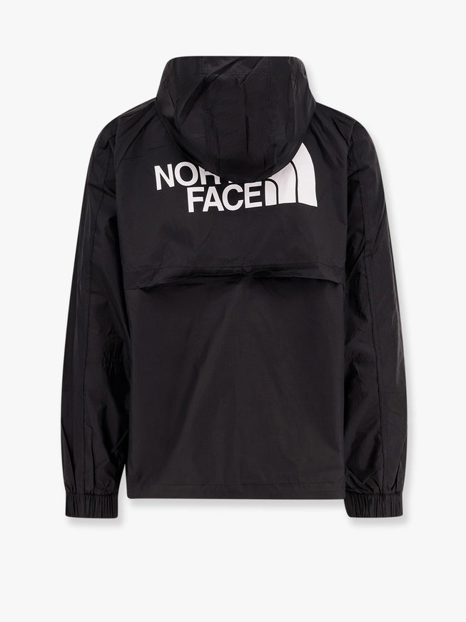 The North Face Nylon Jacket With Logo On The Front And On The Back