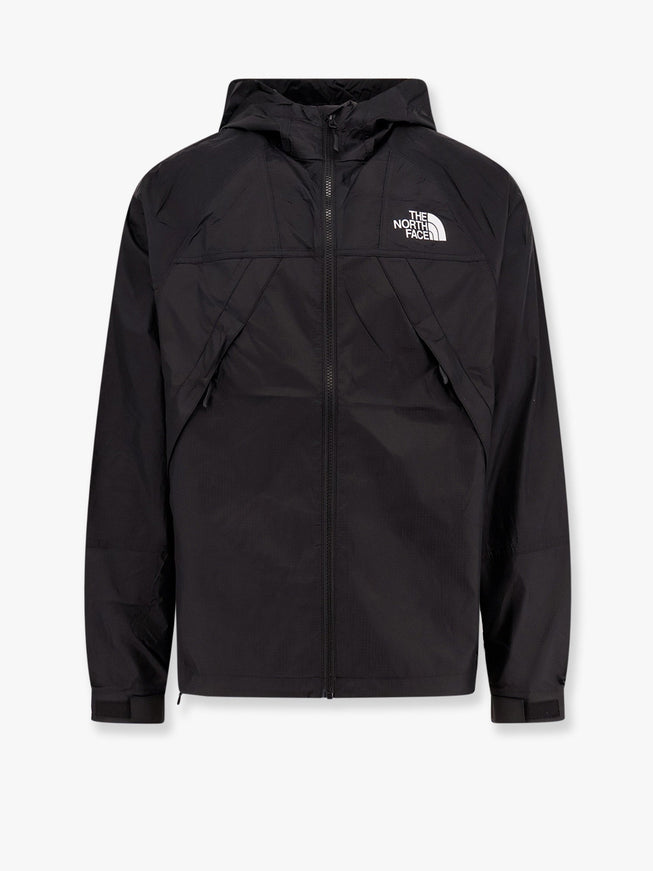 The North Face Nylon Jacket With Logo On The Front And On The Back S Nero