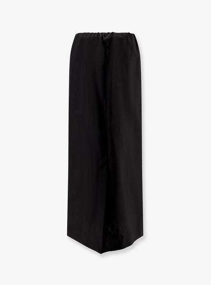 The Row Saul Cotton And Silk Long Skirt