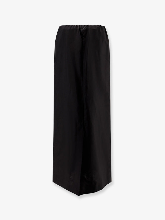 The Row Saul Cotton And Silk Long Skirt