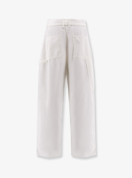 The Row Sharka Cotton And Cashmere Trousers