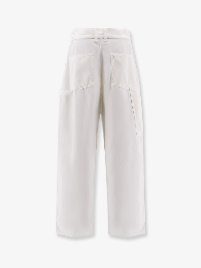The Row Sharka Cotton And Cashmere Trousers