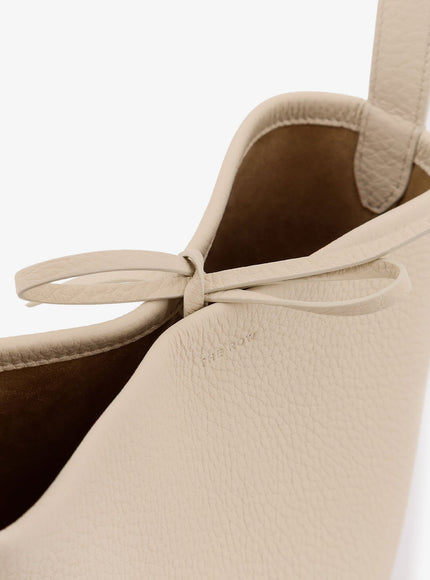 The Row Small N/S Park Tote Leather Shoulder Bag