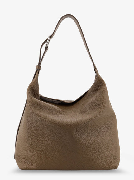 The Row Leather Isa Shoulder Bag