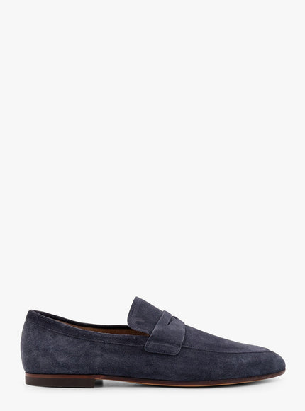 Tod's Suede Loafer Blu