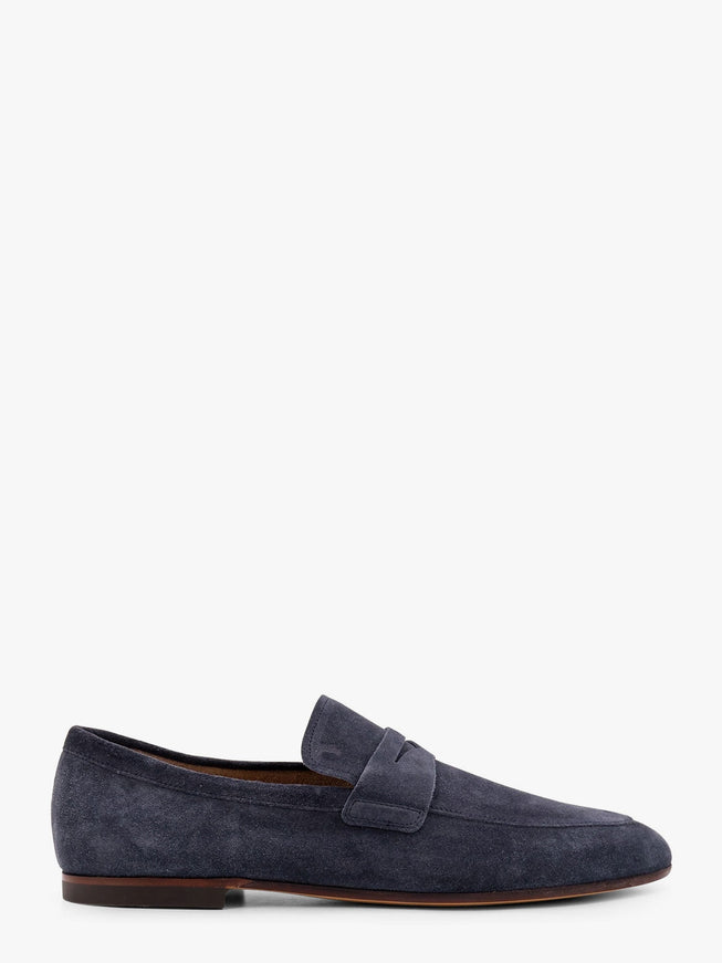 Tod's Suede Loafer Blu