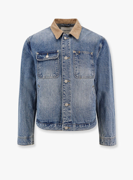 Tonywack Work Washed Denim Jacket Blu