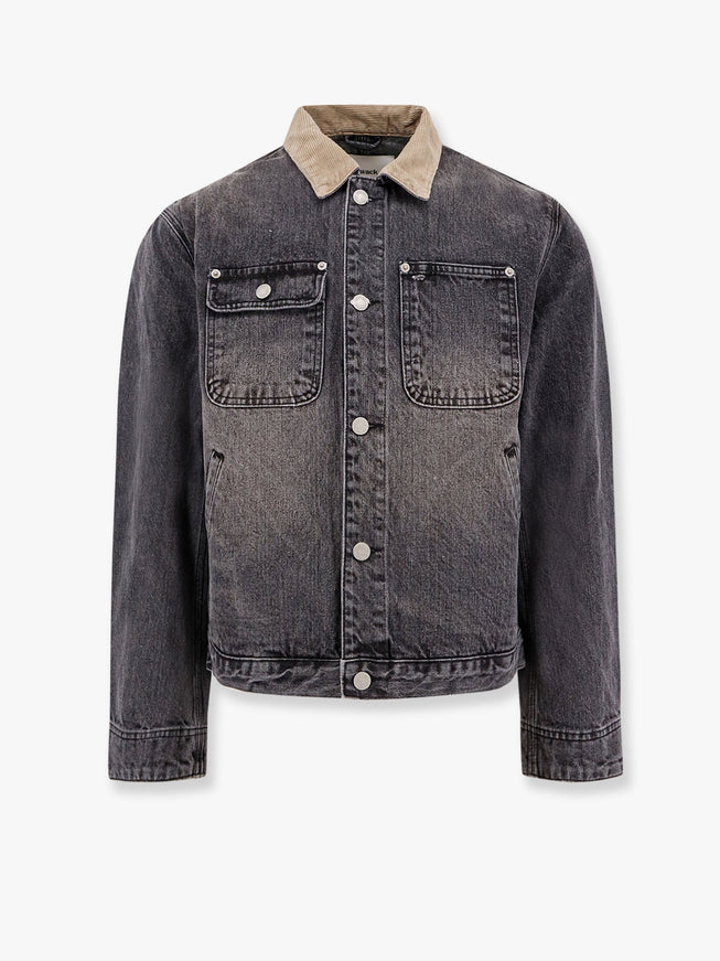 Tonywack Work Washed Denim Jacket Grigio