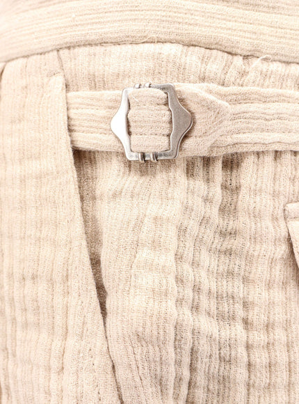 Tonywack Double Weave Linen Bermuda Shorts